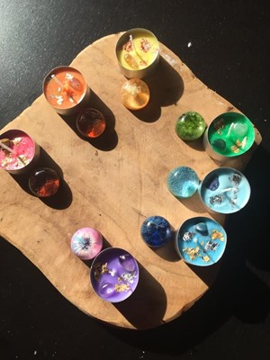 bougie chakra lithothérapie