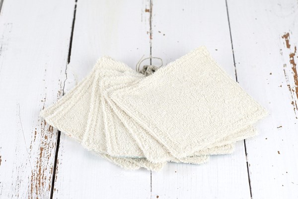 lingettes lavable coton bio demaquillante