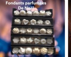 Fondants  parfumée de Noël