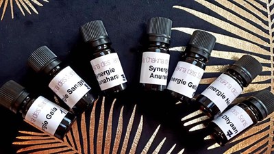 synergie pour massage ou diffusion Chakra